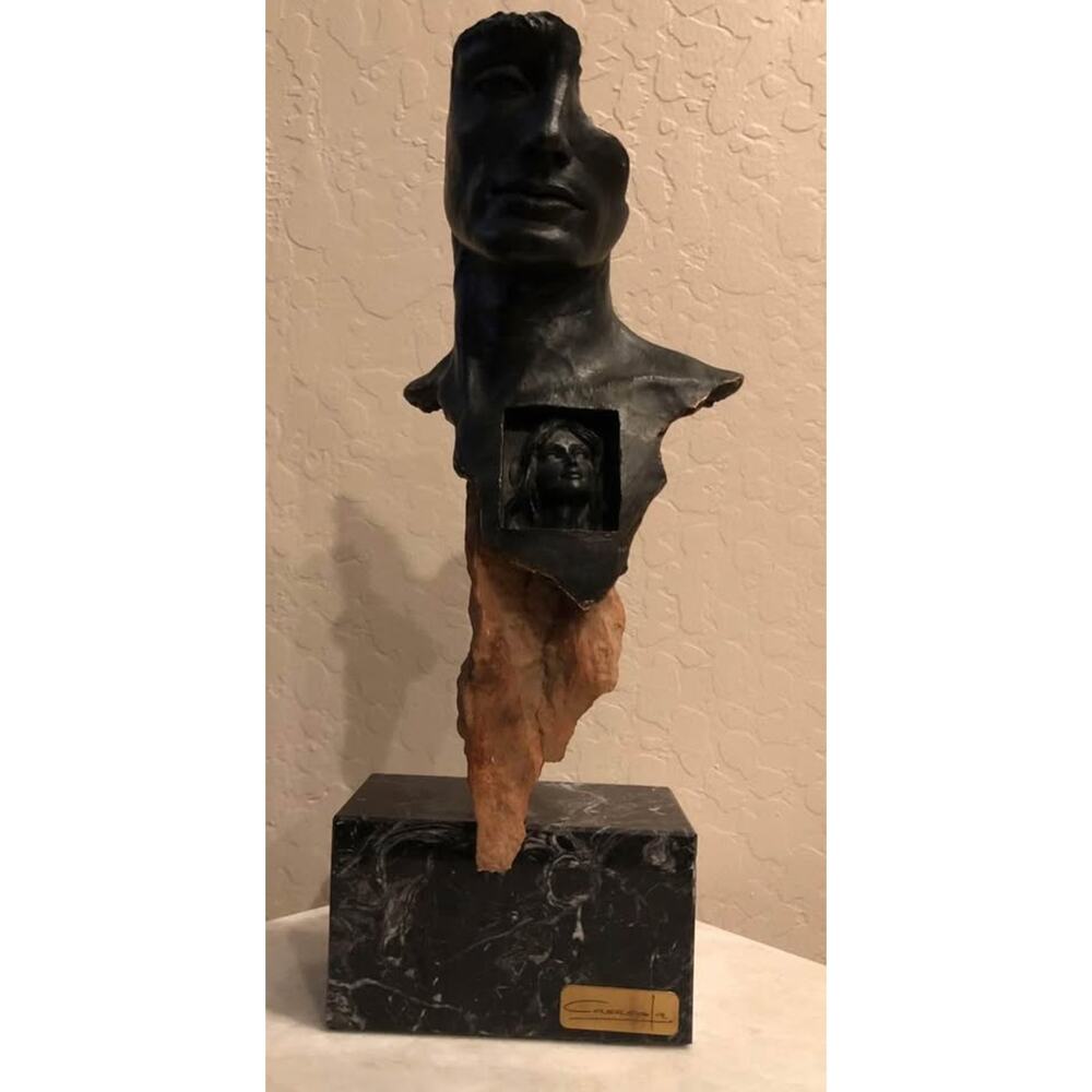 Jose Louis de Casasola Heart and Soul sculpture numbered  and COA